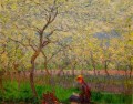 An Orchard in Spring Claude Monet